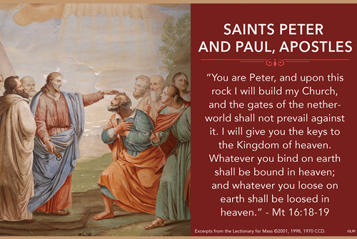 Solemnity of Saints Peter and Paul, Apostles